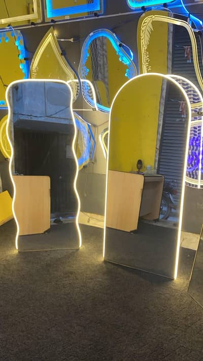 Beautiful LED Full Length Standing Mirror | Dressing Mirror
