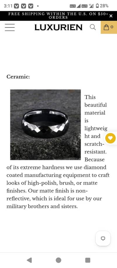 the luxerin diamond cut for men