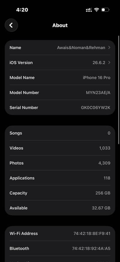 Apple iPhone 16 Pro