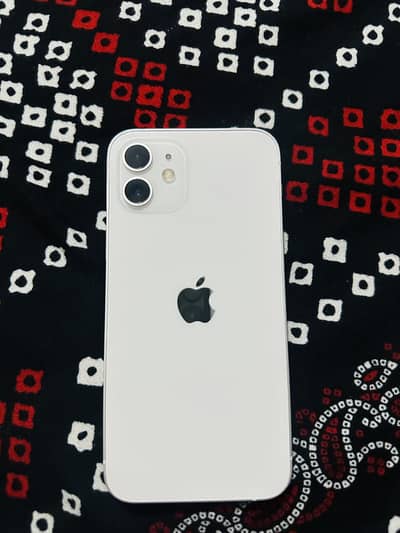 Apple iPhone 12 White | PTA Approved | Battery Service | 80,000
