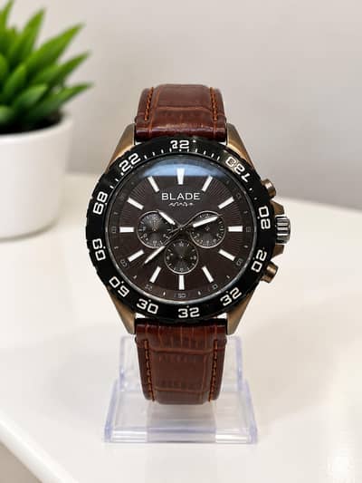 BLADE UAE brand chronograph watch