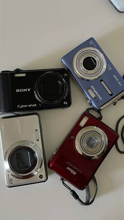 Digital Cameras Up for Sale