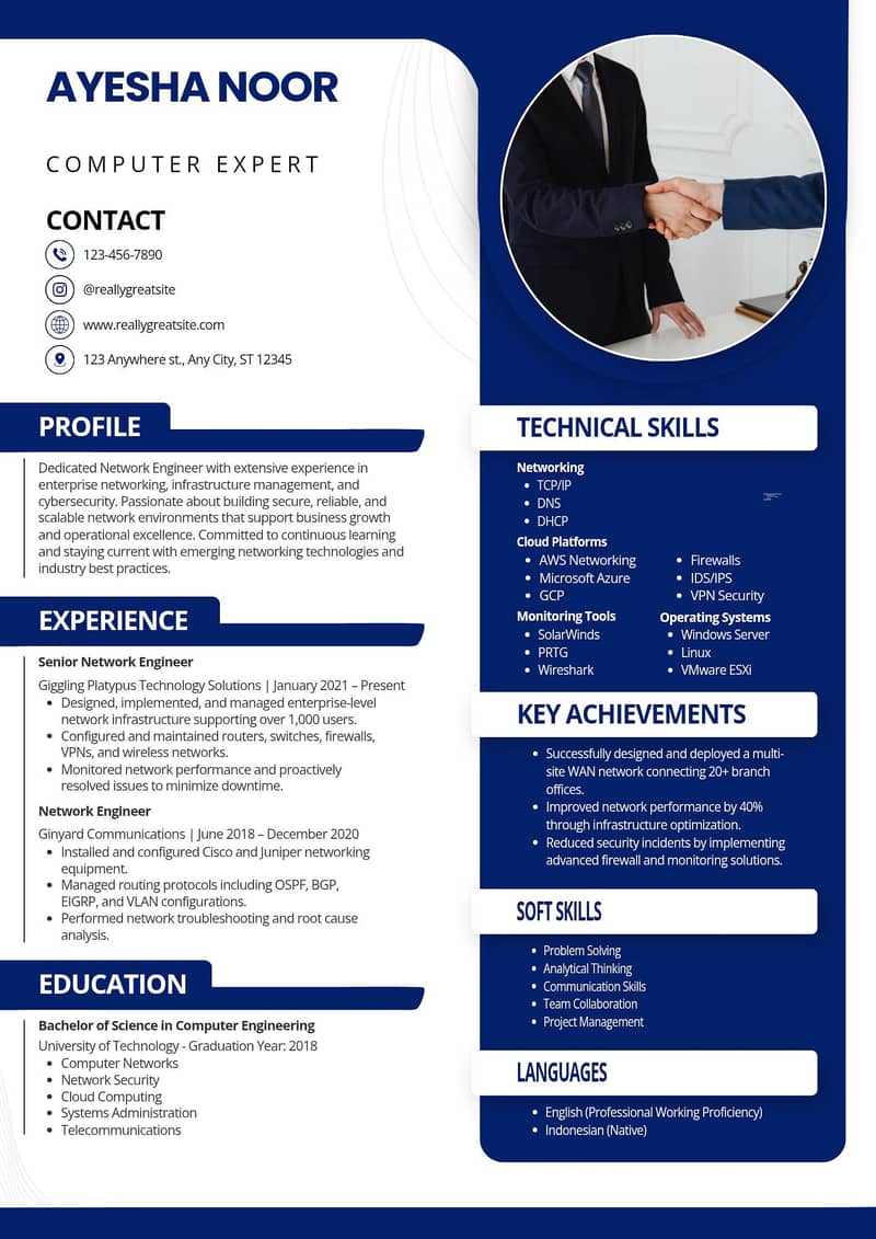 CV expert 0