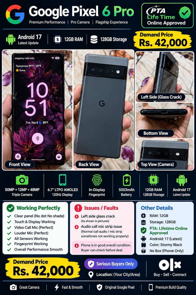 Google Pixel 6 Pro 9