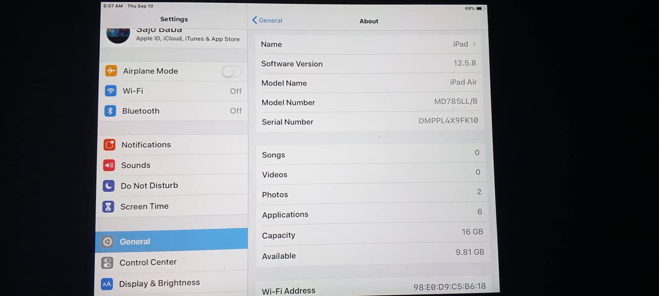 IPAD AIR 3