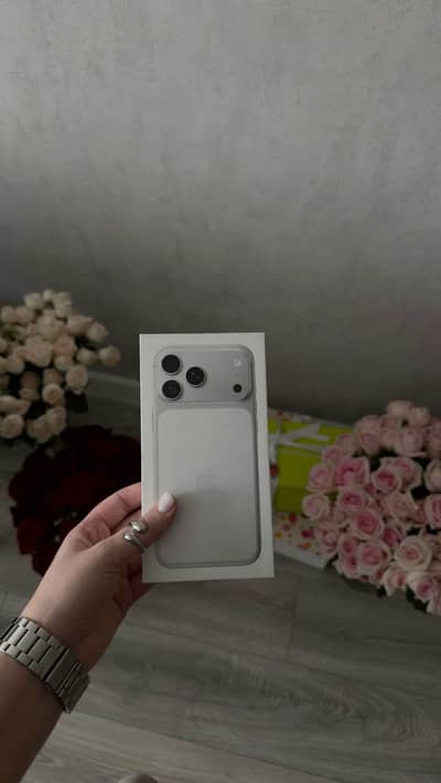 iPhone 17 Pro Max Silver 256GB - Box-Packed JV