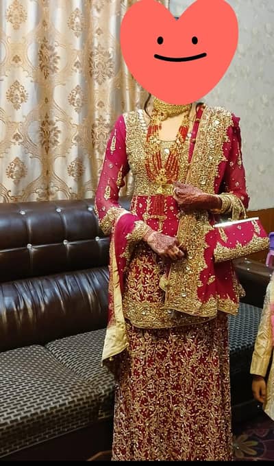 bridle lehngaa/ nikah /barat dress/ weddimg dress