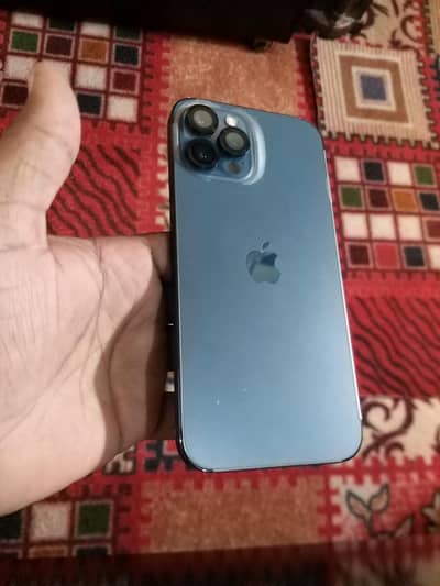 I phone 12 pro max 256 GB battery health 89 with box and charger