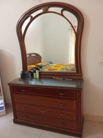 Dressing, divider and book shelf for sale