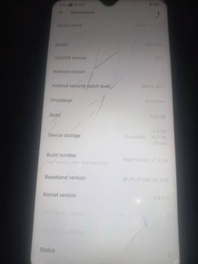 Realme C2 (3gb ram & 32 gb rom)