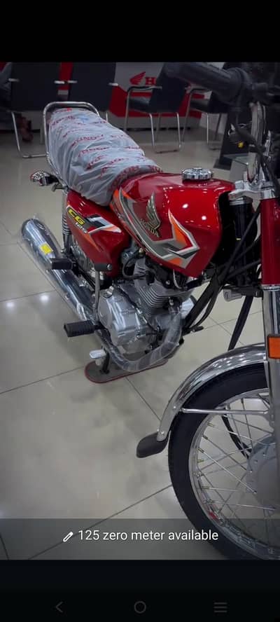 honda 125 zero meter available 26 /27