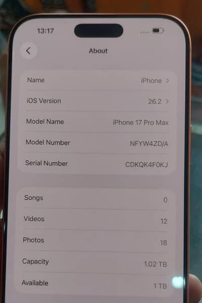 Apple iPhone 17 Pro Max