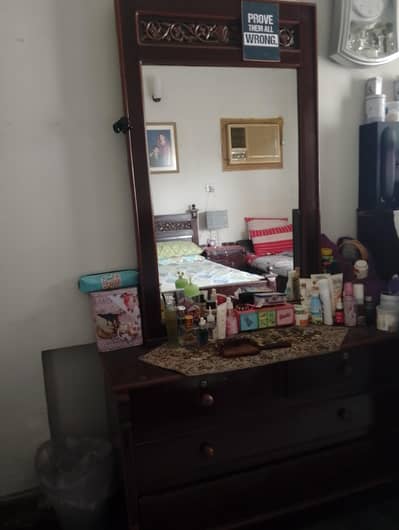 double bed with mattress
