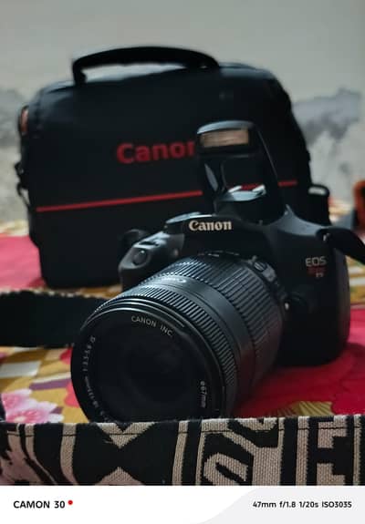 Canon EOS 1200D + 18-135mm Lens | 2 Batteries | SD Card | Camera Bag