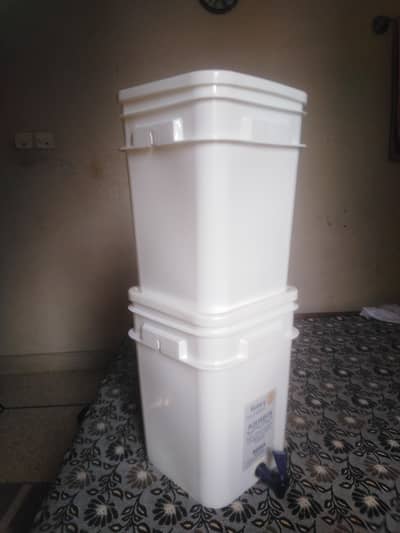 Water Filter, With storage tank