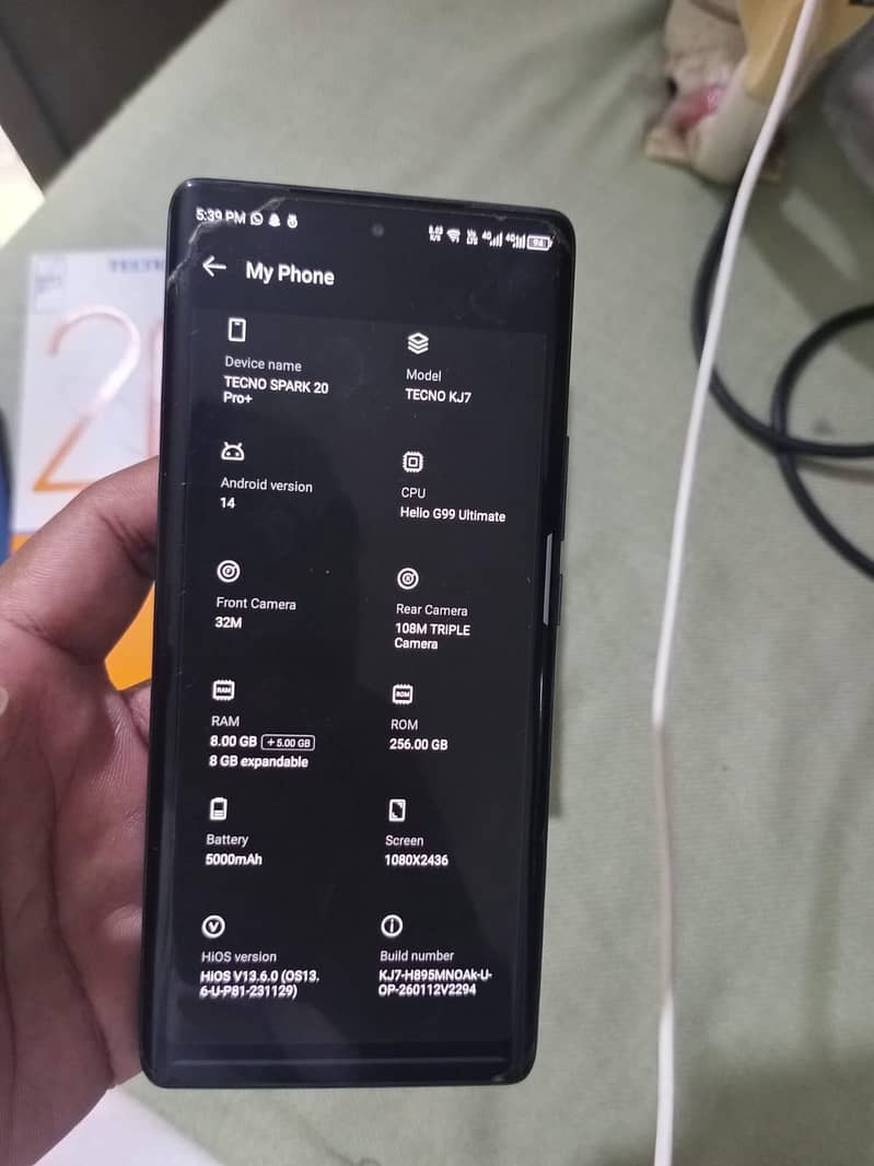 Tecno Spark 20 Pro Plus 4