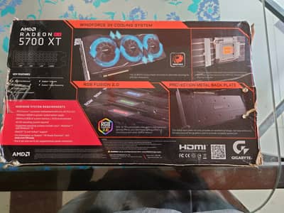 Exchange possible Rx 5700xt Graphic Card 8gb ddr6 Evga 600w W1 psu