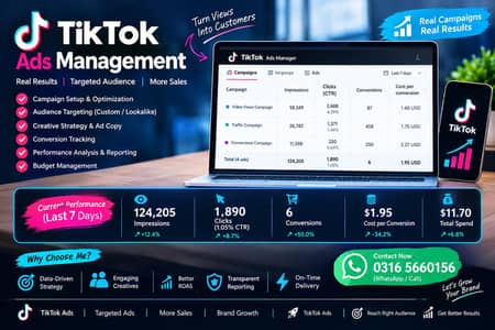E-Commerce Management | Shopify, Meta & TikTok Ads