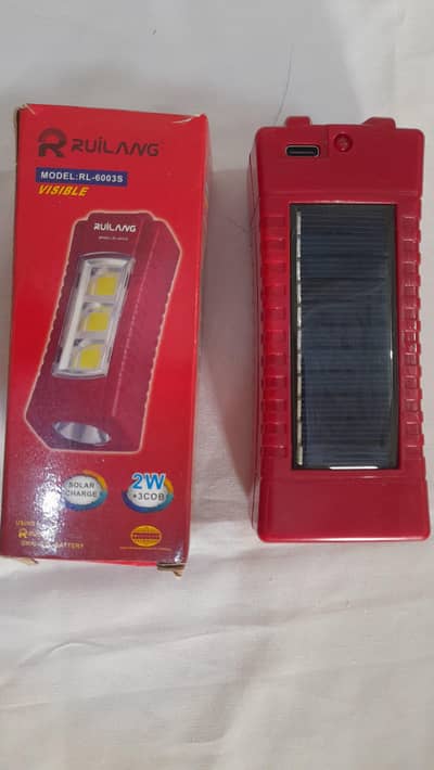 Solar Chargeable light