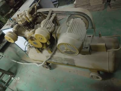 10 HP compressor with inverter