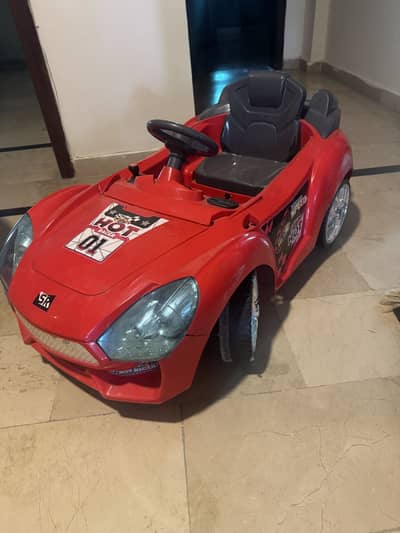 Red Hot Wheels Car in Good Condition