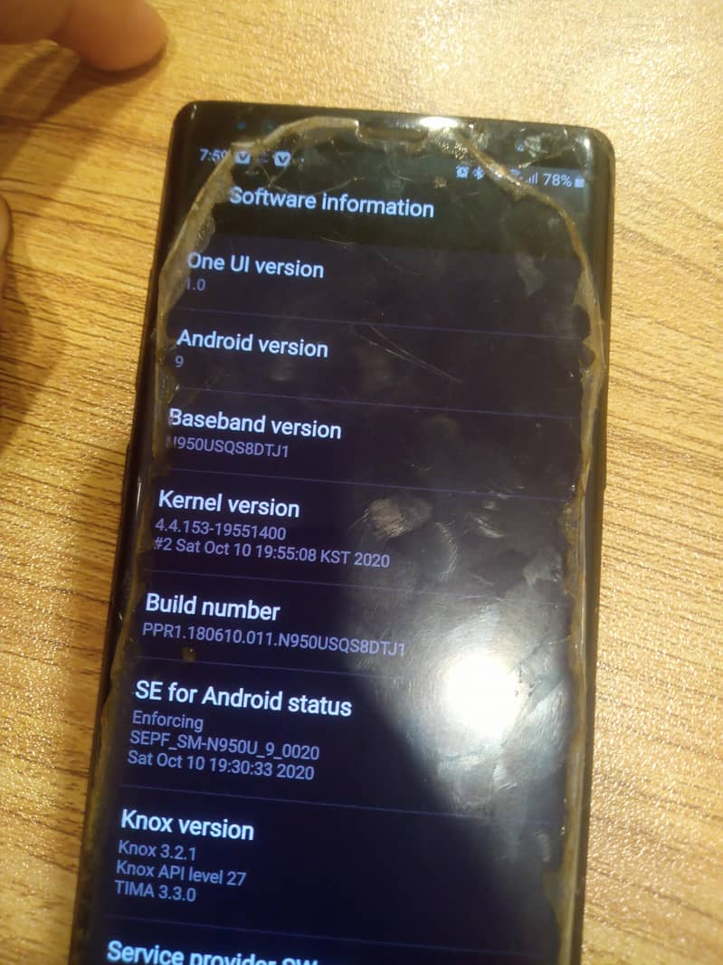 Samsung Mobile Note 8 8