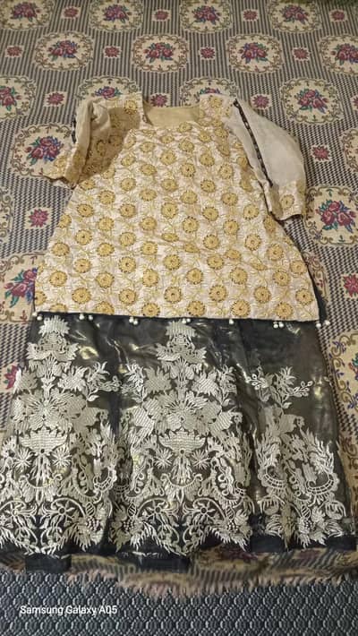 Lehnga peplum long shirt our Maxi