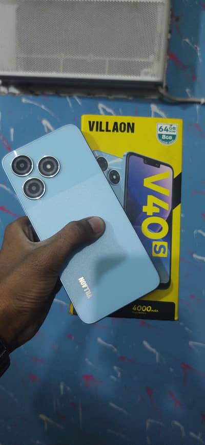 Villaon V40s.  4+4 64 pta official approve complete box 03164410121