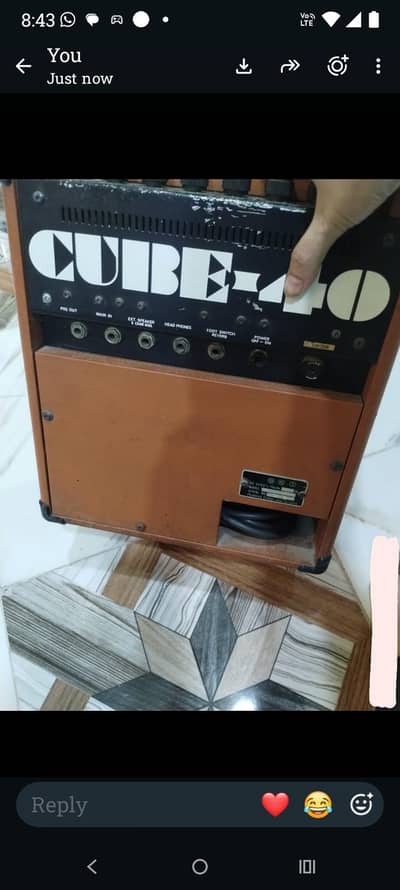 Roland Guitar amplifier speaker