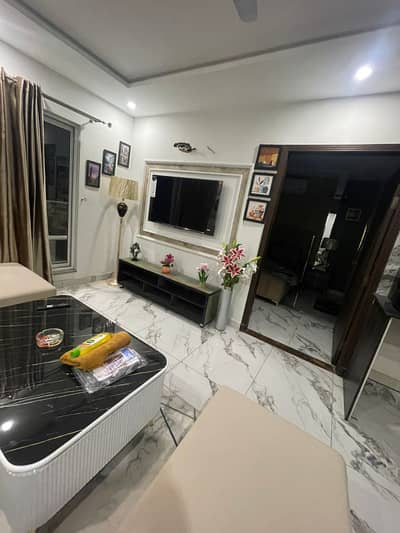 1 BEDROOM FURNISHED APARTMENT IS AVAILABLE FOR RENT IN BAHRIA TOWN LAHORE