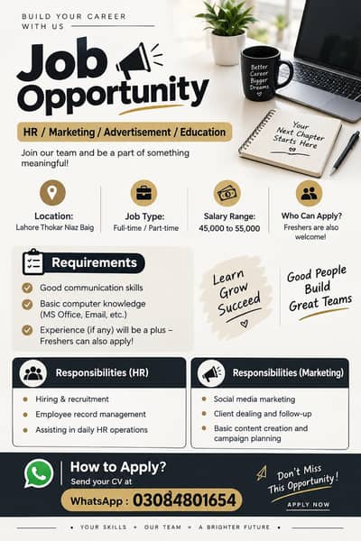 best opportunity for freshers