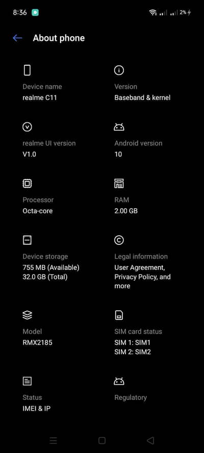 Realme C11