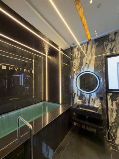 Swimming Pool - 5 Marla Luxury Design House + 7 Kv Solar installed Available For Sale At Top Location DHA 9 Town - Must Be See
