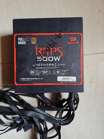 Redragon RGPS 500W || 80 Plus Bronze
