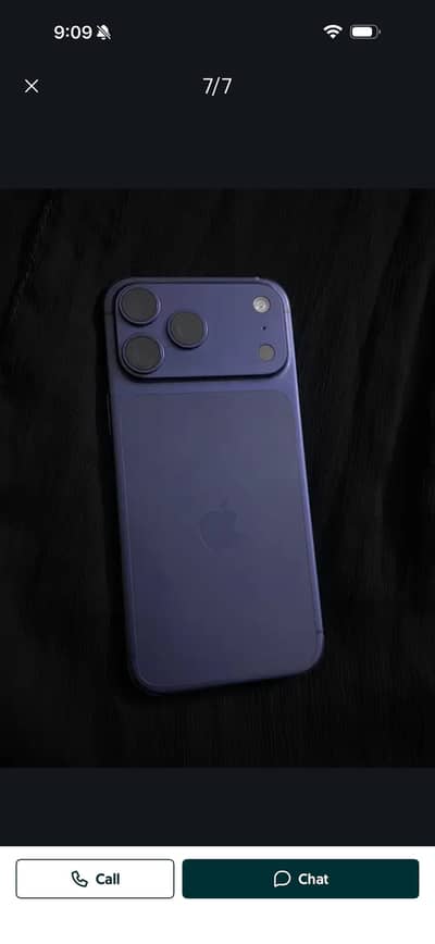Apple iPhone 17 Pro Max jv brand new condition with box and cable