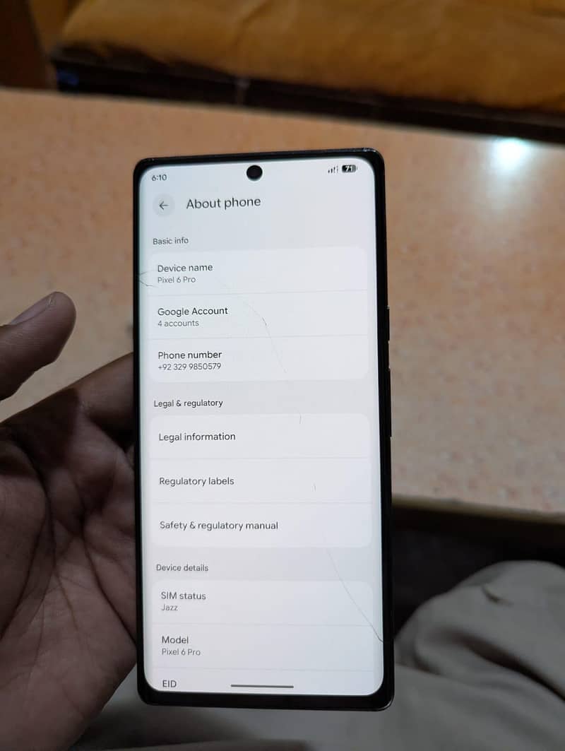 Google Pixel 6 Pro 8