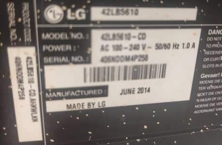 LG 42 LC D