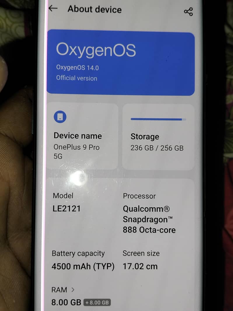 One Plus 9 Pro 2