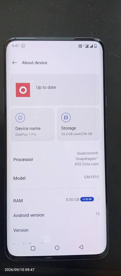 One Plus 7 Pro