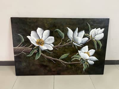 Handmade Floral Painting For Sale