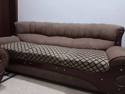 5 seater sofa available in good condition.