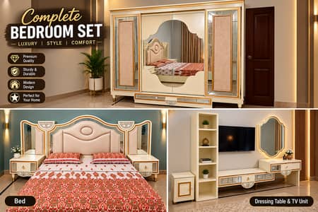 Bedroom Set/Bedroom Furniture/Complete Bedroom Set/Modern Bedroom Furn