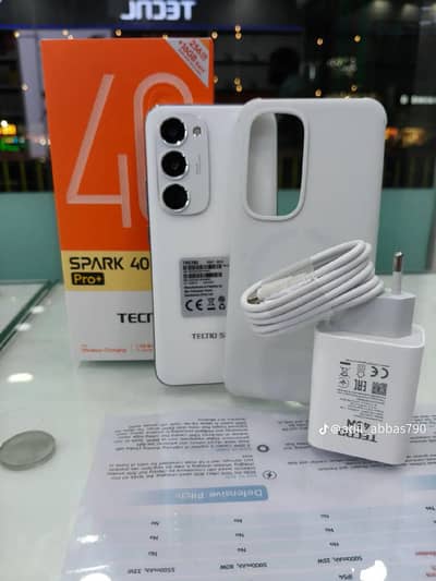 Tecno spark 40 pro plus