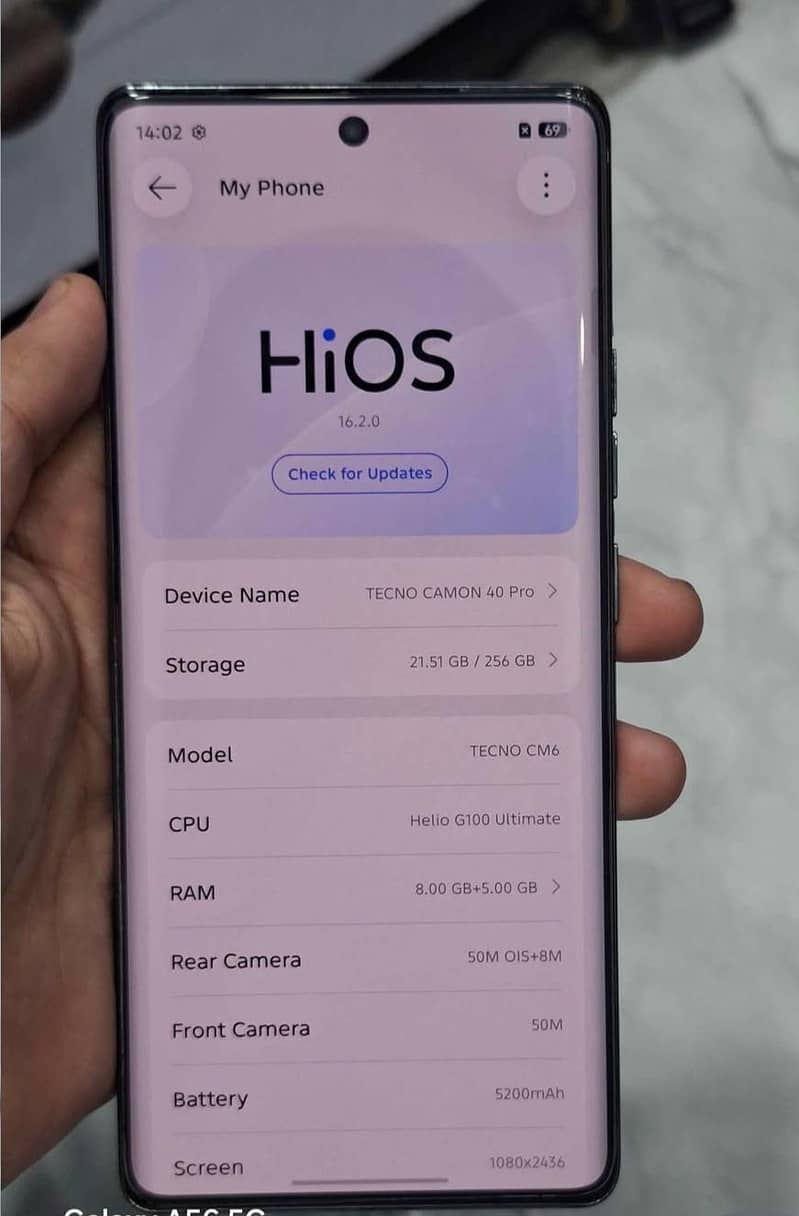 tecno camon 40 pro 1