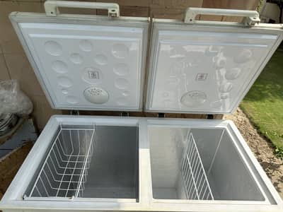 Deep freezer and fridge