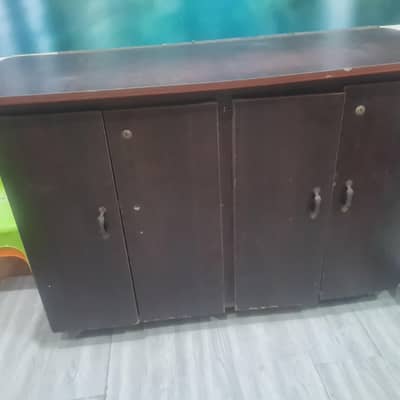 Wood iron stand