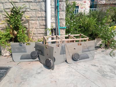 Suzuki Mehran Side Original Gattay with Hyundai Original speakers