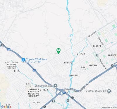Double Road 7 Marla Plot For Sale In G-14/2
