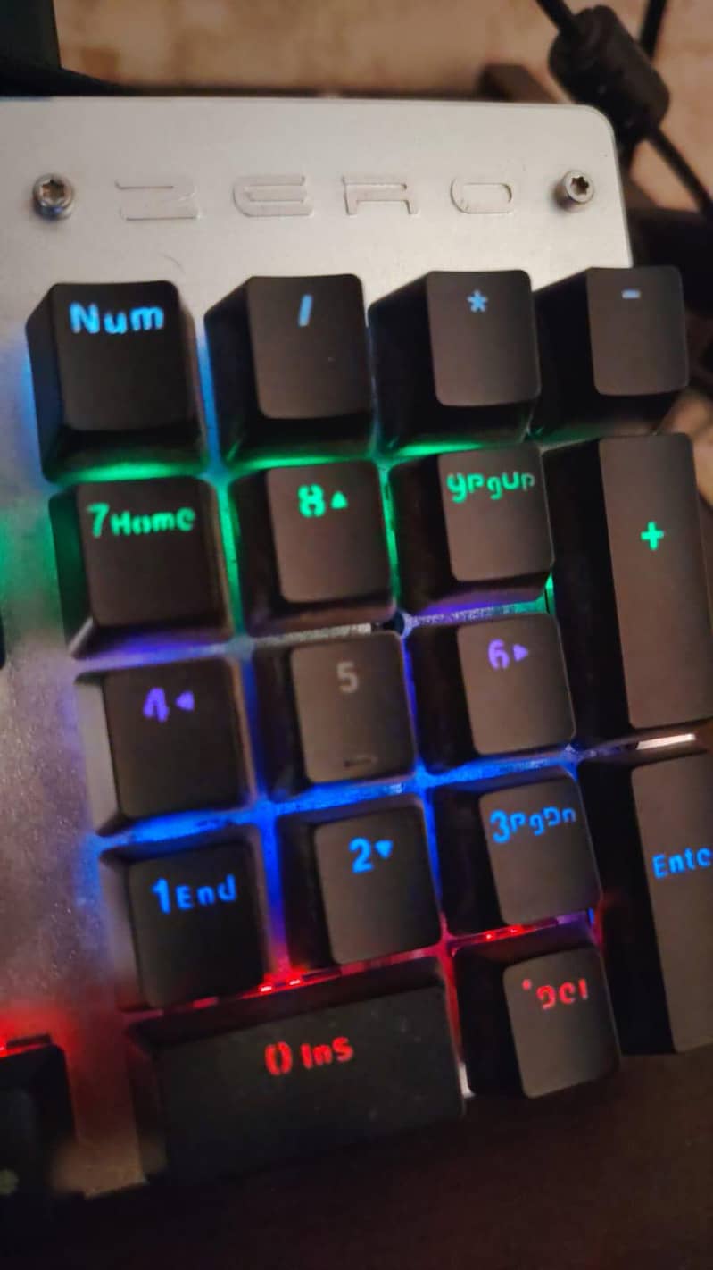 zero mechanical keyboard lightning 1