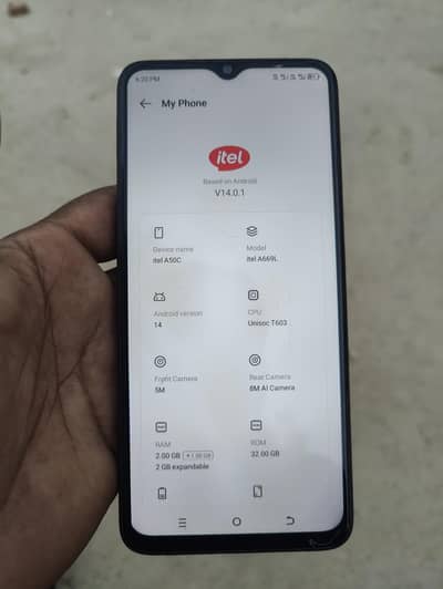 Itel A50C